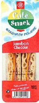 Sandwich polaire jambon cheddar Leclerc marque rep...