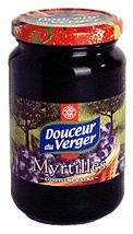 Confiture myrtille, douceur du verger Leclerc marqu...