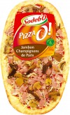 Pizza o' jambon & champignons de paris Sodebo