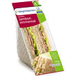 Sandwich classique - jambon emmental Weight watcher...