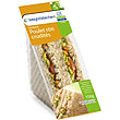 Sandwich croquant - poulet roti crudites Weight wat...