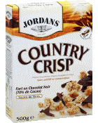 Crales country crisp avec des perles de chocolat