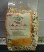 Muesli quinoa & fruits Primal bio