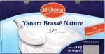 Yaourt brass nature - 3.2% mg Milbona