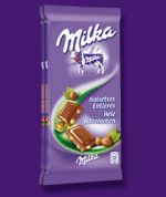 Noisettes entires Milka