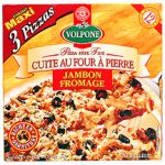 Pizza jambon/fromage, volpone Leclerc marque repre