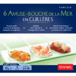 Amuse-bouche de la mer en cuillres Thiriet