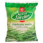 Haricots verts extra fins, notre jardin Leclerc mar...