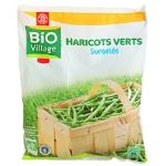 Haricots verts surgels sachet Biovillage