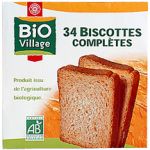 Biscottes compltes Biovillage