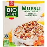 Muesli lger croustillant 4 crales 7 fruits secs ...