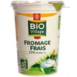 Fromage frais 20 % mat. gr. Biovillage