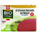 Steak hach surgel Biovillage