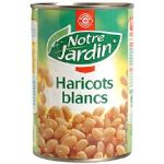 Haricots blancs, notre jardin Leclerc marque repre