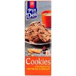 Cookies nougatine chocolat, p'tit dli Leclerc marq...