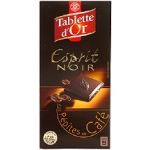 Chocolat noir - ppites caf, tablette d'or Leclerc...