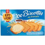 Biscottes au froment, epi d'or Leclerc marque repr...