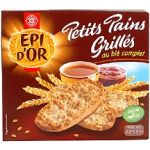 Petits pains grills au bl complet, pi d'or Lecle...