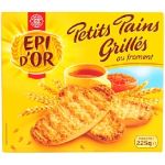 Petits pains grills au froment, pi d'or Leclerc m...