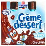 Crme dessert saveur chocolat en gourde, dlisse Le...