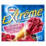 Extrme cne sorbet framboise, cassis et fraise Nes...