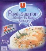 Pav de saumon  l'oseille riz blanc et sauvage U