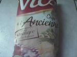 Chips  l'ancienne saveur vinaigre  l'chalote Vic...