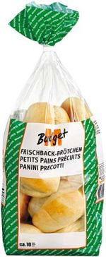 Petits pains prcuits Migros budget (m-budget)