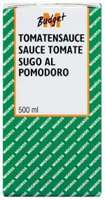 Sauce tomate Migros budget (m-budget)