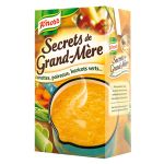 Soupe carottes, poireaux, haricots verts... Knorr