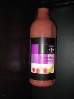 Smoothie fraise banane Carrefour