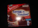 Yaourt ferme et fondant chocolat Sveltesse