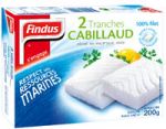 Tranches de cabillaud Findus