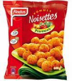 Pommes noisettes provenal Findus