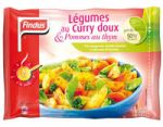 Lgumes au curry doux et pommes au thym Findus