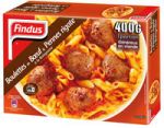 Boulettes de boeuf et pennes rigtte Findus