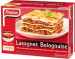 Les lasagnes  la bolognaise Findus