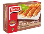 Crpes jambon fromage champignons Findus