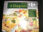 Pizza 4 stagioni Carrefour