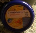 Crme gourmet nature Weight watchers