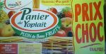 Panier de yoplait plein de bons fruits Yoplait