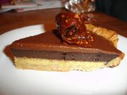 Tarte chocolat-noisettes