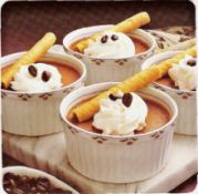 mousse cappuccino au chocolat