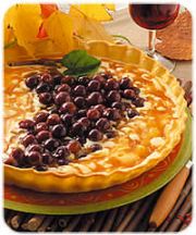 tarte aux raisins