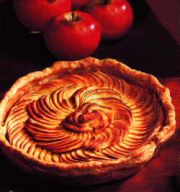 Tarte lgre aux pommes