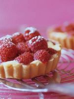 Tartelettes aux framboises et chocolat blanc